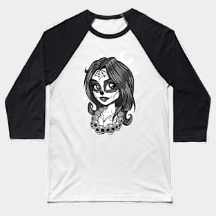 Dia de los Muertos Baseball T-Shirt